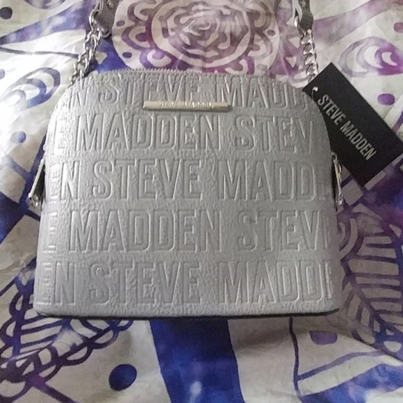 Brand New Rare Steve Madden Platinum Crossbody! - Picture 2 of 6